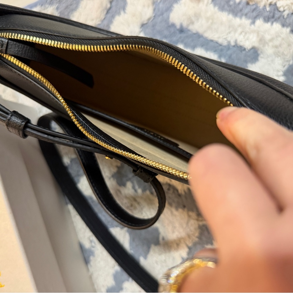 Polene Classic Black Shoulder Bag - Picture 8 of 14
